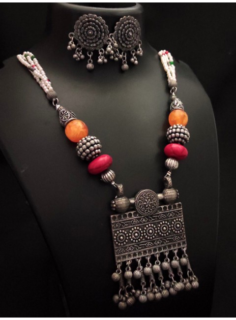 Oxidized Jewelry Set